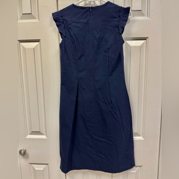 J. McLaughlin Navy A-Line dress - Picture 5 of 7